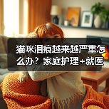 猫咪泪痕越来越严重怎么办?家庭护理+就医指南(图4) 猫咪泪痕越来越严重怎么办?家庭护理+就医指南(图4)