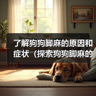 了解狗狗脚麻的原因和症状(探索狗狗脚麻的治疗和预防方法)(图4) 了解狗狗脚麻的原因和症状(探索狗狗脚麻的治疗和预防方法)(图4)
