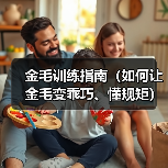 金毛训练指南(如何让金毛变乖巧、懂规矩)(图3) 金毛训练指南(如何让金毛变乖巧、懂规矩)(图3)