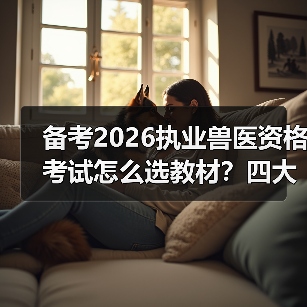 备考2026执业兽医资格考试怎么选教材?四大系列全面覆盖考点,优惠包邮助力高效备考!(图4) 备考2026执业兽医资格考试怎么选教材?四大系列全面覆盖考点,优惠包邮助力高效备考!(图4)