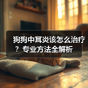 狗狗中耳炎该怎么治疗?专业方法全解析(图3) 狗狗中耳炎该怎么治疗?专业方法全解析(图3)