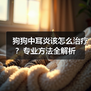 狗狗中耳炎该怎么治疗?专业方法全解析(图1) 狗狗中耳炎该怎么治疗?专业方法全解析(图1)