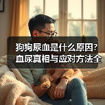狗狗尿血是什么原因?血尿真相与应对方法全解析(图1) 狗狗尿血是什么原因?血尿真相与应对方法全解析(图1)