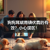 狗狗耳螨用碘伏真的有效?小心误区!(图1) 狗狗耳螨用碘伏真的有效?小心误区!(图1)