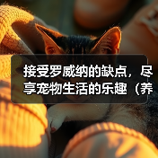 接受罗威纳的缺点，尽享宠物生活的乐趣（养罗威纳，忠诚与挑战并存）
