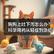 狗狗上吐下泻怎么办?科学用药从轻症到急症全解析(图3) 狗狗上吐下泻怎么办?科学用药从轻症到急症全解析(图3)