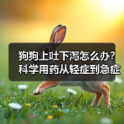 狗狗上吐下泻怎么办?科学用药从轻症到急症全解析(图1) 狗狗上吐下泻怎么办?科学用药从轻症到急症全解析(图1)