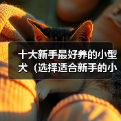十大新手最好养的小型犬(选择适合新手的小型犬种,为您带来快乐的伴侣生活)(图1) 十大新手最好养的小型犬(选择适合新手的小型犬种,为您带来快乐的伴侣生活)(图1)