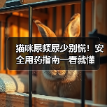猫咪尿频尿少别慌!安全用药指南一看就懂(图3) 猫咪尿频尿少别慌!安全用药指南一看就懂(图3)