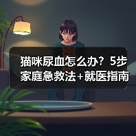 猫咪尿血怎么办?5步家庭急救法+就医指南(图4) 猫咪尿血怎么办?5步家庭急救法+就医指南(图4)
