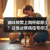 猫咪频繁上厕所却尿少?这些泌尿病信号你注意到了吗?(图4) 猫咪频繁上厕所却尿少?这些泌尿病信号你注意到了吗?(图4)