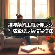 猫咪频繁上厕所却尿少?这些泌尿病信号你注意到了吗?(图2) 猫咪频繁上厕所却尿少?这些泌尿病信号你注意到了吗?(图2)