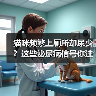 猫咪频繁上厕所却尿少?这些泌尿病信号你注意到了吗?(图3) 猫咪频繁上厕所却尿少?这些泌尿病信号你注意到了吗?(图3)