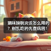 猫咪膀胱炎该怎么用药?别乱吃药先查病因!(图4) 猫咪膀胱炎该怎么用药?别乱吃药先查病因!(图4)