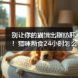 别让你的猫饿出脂肪肝!猫咪断食24小时怎么办?(图1) 别让你的猫饿出脂肪肝!猫咪断食24小时怎么办?(图1)