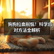 狗狗拉血别慌!科学应对方法全解析(图1) 狗狗拉血别慌!科学应对方法全解析(图1)