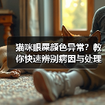猫咪眼屎颜色异常?教你快速辨别病因与处理方法(图4) 猫咪眼屎颜色异常?教你快速辨别病因与处理方法(图4)