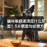 猫咪单眼流泪是什么原因?5大病因与处理方案详解(图1) 猫咪单眼流泪是什么原因?5大病因与处理方案详解(图1)
