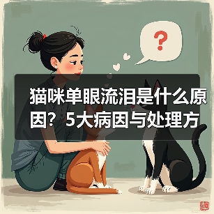 猫咪单眼流泪是什么原因?5大病因与处理方案详解(图3) 猫咪单眼流泪是什么原因?5大病因与处理方案详解(图3)