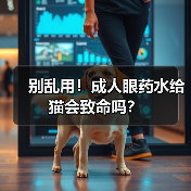 别乱用!成人眼药水给猫会致命吗?(图1) 别乱用!成人眼药水给猫会致命吗?(图1)