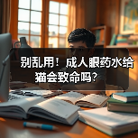 别乱用!成人眼药水给猫会致命吗?(图4) 别乱用!成人眼药水给猫会致命吗?(图4)