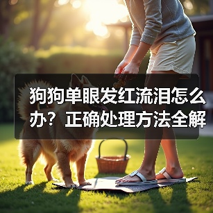 狗狗单眼发红流泪怎么办?正确处理方法全解析(图1) 狗狗单眼发红流泪怎么办?正确处理方法全解析(图1)