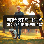 狗狗大便干硬一粒一粒怎么办?家庭护理全攻略(图2) 狗狗大便干硬一粒一粒怎么办?家庭护理全攻略(图2)