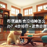 布偶猫拒食没精神怎么办?4步排查+紧急处理全攻略(图2) 布偶猫拒食没精神怎么办?4步排查+紧急处理全攻略(图2)