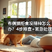 布偶猫拒食没精神怎么办？4步排查+紧急处理全攻略