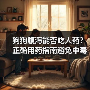 狗狗腹泻能否吃人药?正确用药指南避免中毒风险(图2) 狗狗腹泻能否吃人药?正确用药指南避免中毒风险(图2)