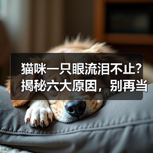猫咪一只眼流泪不止?揭秘六大原因,别再当冤种!(图1) 猫咪一只眼流泪不止?揭秘六大原因,别再当冤种!(图1)