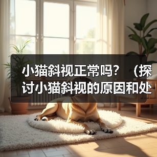 小猫斜视正常吗?(探讨小猫斜视的原因和处理方法)(图4) 小猫斜视正常吗?(探讨小猫斜视的原因和处理方法)(图4)