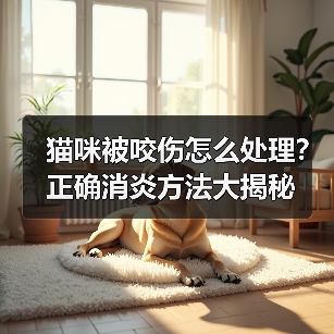 猫咪被咬伤怎么处理?正确消炎方法大揭秘(图1) 猫咪被咬伤怎么处理?正确消炎方法大揭秘(图1)