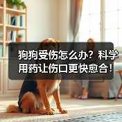 狗狗受伤怎么办?科学用药让伤口更快愈合!(图4) 狗狗受伤怎么办?科学用药让伤口更快愈合!(图4)
