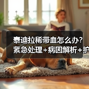 泰迪拉稀带血怎么办?紧急处理+病因解析+护理指南(图4) 泰迪拉稀带血怎么办?紧急处理+病因解析+护理指南(图4)