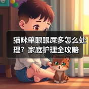 猫咪单眼眼屎多怎么处理?家庭护理全攻略(图1) 猫咪单眼眼屎多怎么处理?家庭护理全攻略(图1)