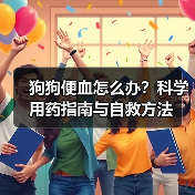 狗狗便血怎么办?科学用药指南与自救方法(图1) 狗狗便血怎么办?科学用药指南与自救方法(图1)