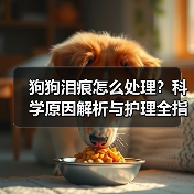 狗狗泪痕怎么处理?科学原因解析与护理全指南(图3) 狗狗泪痕怎么处理?科学原因解析与护理全指南(图3)