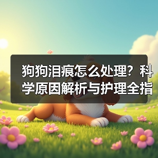 狗狗泪痕怎么处理?科学原因解析与护理全指南(图4) 狗狗泪痕怎么处理?科学原因解析与护理全指南(图4)