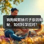 狗狗频繁舔爪子原因揭秘,如何科学应对?(图2) 狗狗频繁舔爪子原因揭秘,如何科学应对?(图2)