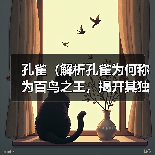 孔雀(解析孔雀为何称为百鸟之王,揭开其独特之处与魅力)(图4) 孔雀(解析孔雀为何称为百鸟之王,揭开其独特之处与魅力)(图4)