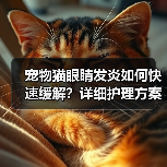 宠物猫眼睛发炎如何快速缓解?详细护理方案来了(图1) 宠物猫眼睛发炎如何快速缓解?详细护理方案来了(图1)