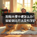 狗狗大便干硬怎么办?家庭调治方法及科学护理指南(图4) 狗狗大便干硬怎么办?家庭调治方法及科学护理指南(图4)