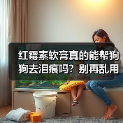 红霉素软膏真的能帮狗狗去泪痕吗?别再乱用了(图1) 红霉素软膏真的能帮狗狗去泪痕吗?别再乱用了(图1)