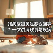 狗狗尿很黄是怎么回事?一文讲清饮食与疾病关联(图1) 狗狗尿很黄是怎么回事?一文讲清饮食与疾病关联(图1)
