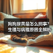 狗狗尿黄是怎么回事？生理与病理原因全解析（图4）