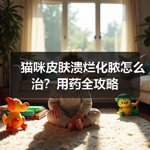 猫咪皮肤溃烂化脓怎么治?用药全攻略(图4) 猫咪皮肤溃烂化脓怎么治?用药全攻略(图4)