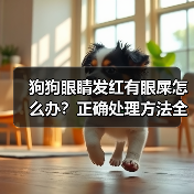 狗狗眼睛发红有眼屎怎么办?正确处理方法全解析(图4) 狗狗眼睛发红有眼屎怎么办?正确处理方法全解析(图4)