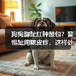狗狗脚趾红肿鼓包?警惕趾间脓皮症,这样处理能缓解!(图3) 狗狗脚趾红肿鼓包?警惕趾间脓皮症,这样处理能缓解!(图3)