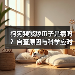 狗狗频繁舔爪子是病吗?自查原因与科学应对方法(图2) 狗狗频繁舔爪子是病吗?自查原因与科学应对方法(图2)